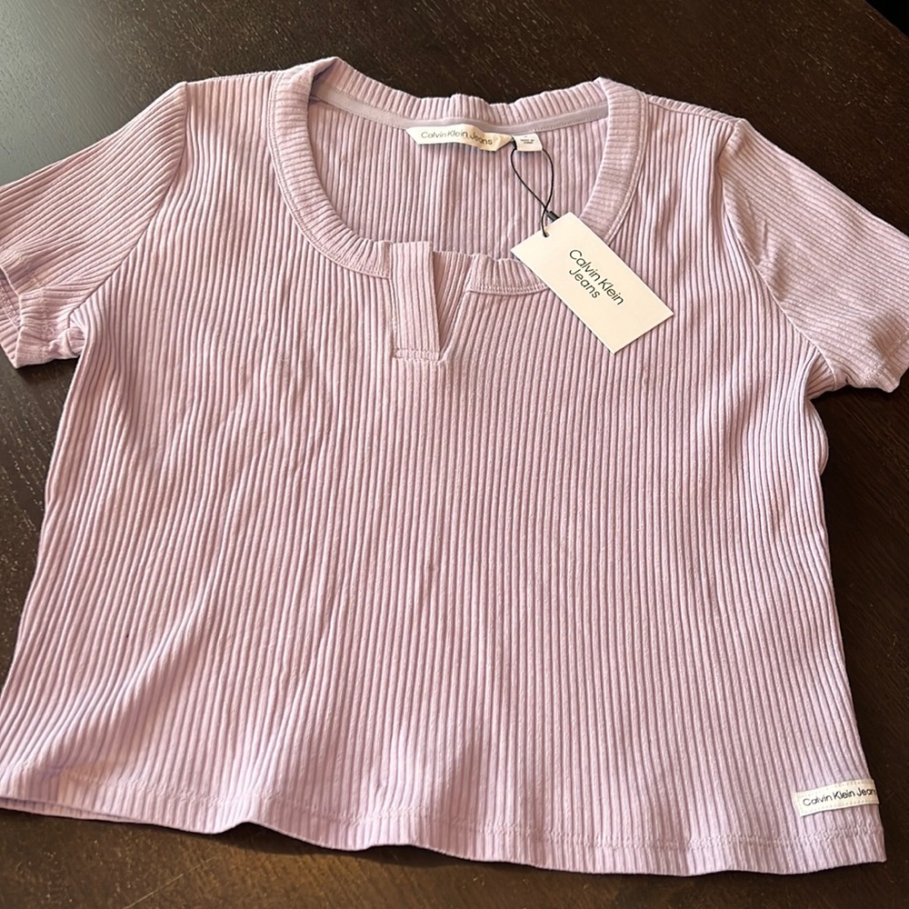 Calvin Klein lilac shirt